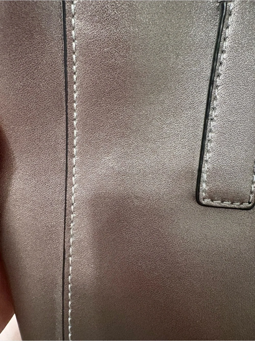 Kate Spade Gray Structured Satchel with Crossbody Strap
